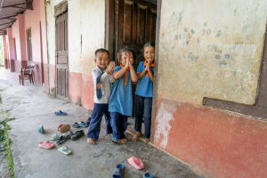 Children at the school