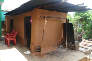 Gurkha widow's concrete handmade home