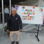 Pensioners in Damak received theirs during Tihar festival